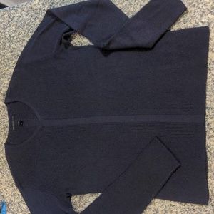 John Varvatos *USA rib knit sweater